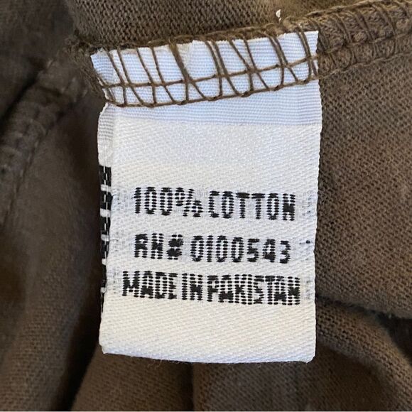 FWRD DENIM Camo Print Splatter Paint Patch AWOL T-Shirt Sz 2XL Runs Small NWOT - Picture 6 of 11